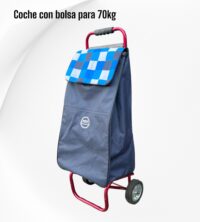 Coche con bolsa 70kg Nacional